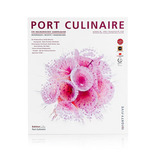 Port Culinaire - Gourmet Magazin, Ausgabe 45, 1 St - Hochwertiges kulinarisches Magazin mit exklusiven Einblicken, kreativen Rezepten und ansprechendem Design Kaufen Sie jetzt in der Schweiz!