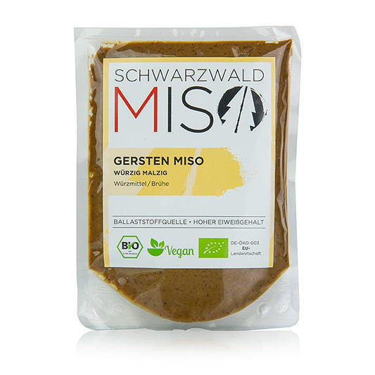 Bio Gersten Miso, würzig malzig, Schwarzwald Miso, 220 g - Empfehlungen zur Zubereitung und Verwendung