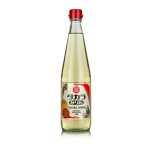 Mirin Takara - süßer Reiswein, alkoholisches Würzmittel, USA (GVO), 700 ml - ideal für die Verfeinerung von Gerichten und als Marinade für Fleisch und Fisch