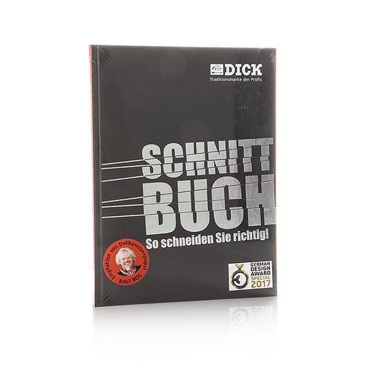Buch Schnittbuch - So schneiden Sie richtig!, DICK, 1 St von Friedr Dick: Umfassender Leitfaden für professionelles Schneiden und Messeranwendung, mit über 200 Seiten, 90 verschiedenen Schneidetechniken, QR-Code-basierten Videos und Rezepten vom Sternekoch Sebastian Frank