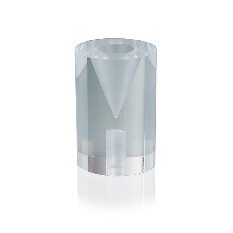 Waffelhalter aus hochwertigem Plexiglas, perfekt zur Präsentation einzelner Waffeln Kompakt, elegant und langlebig Ideal für jede Küche