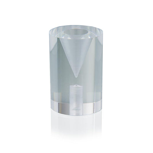 Supporto per wafer, per un wafer, 30x30x45mm, plexiglas, 100% Chef, 1 pz.