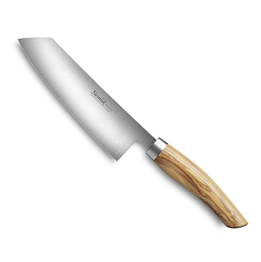 Couteau de cuisine Nesmuk Soul, 140 mm, manche en bois d'olivier, 1 pièce