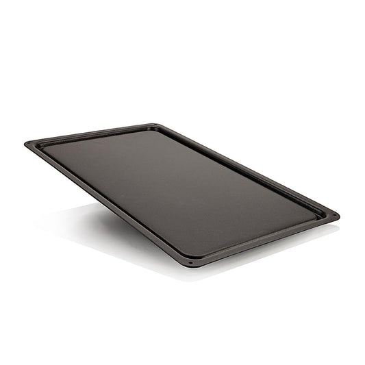 Hifficiency® Multibackplatte 1/1 GN, 10mm h, beschichtet, 1 St - GN-Behälter mit DURAPEK®-Beschichtung, leicht zu reinigen, sehr widerstandsfähig, Spülmaschinenfest, induktionsgeeignet, gleichmäßige Wärmeverteilung, schnelles Erhitzen