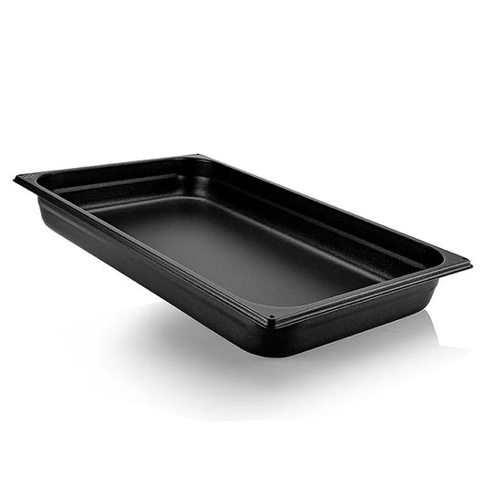 Hifficiency® GN-Behälter 11 065, 53x32,5x6,5cm, beschichtet, 1 St - hochwertiges Kochgeschirr mit DURAPEK® Beschichtung, leicht zu reinigen und spülmaschinenfest, induktionsgeeignet und gleichmäßige Wärmeverteilung