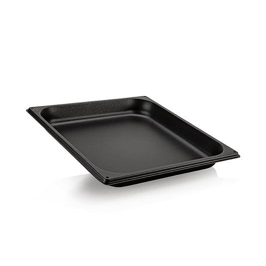 Hifficiency® GN-Behälter 23 040, 35,4x32,5x4cm, beschichtet, 1 St - Hochwertiges Kochgeschirr mit DURAPEK®-Beschichtung, leicht zu reinigen, wiederstandsfähig, spülmaschinenfest, induktionsgeeignet, gleichmäßige Wärmeverteilung, schnelle Erhitzung