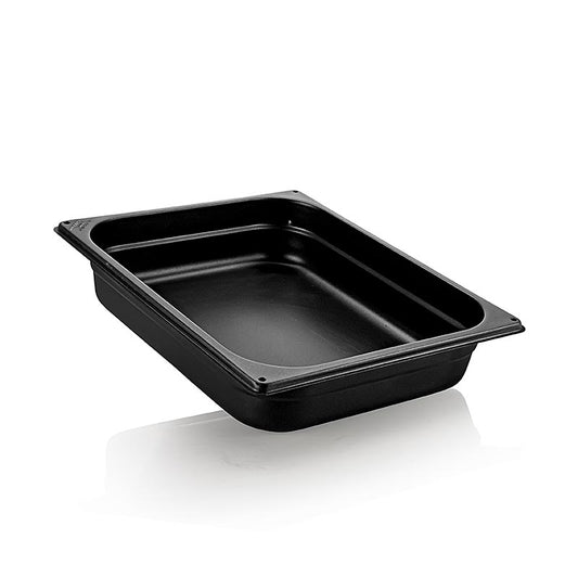 Hifficiency® GN-Behälter 12 065, 32,5x26,5x6,5cm, DURAPEK® beschichtet, 1 St - Kochgeschirr der Superlative, leicht zu reinigen, sehr widerstandsfähig, Spülmaschinenfest, induktionsgeeignet, gleichmäßige Wärmeverteilung, schnelles Erhitzen