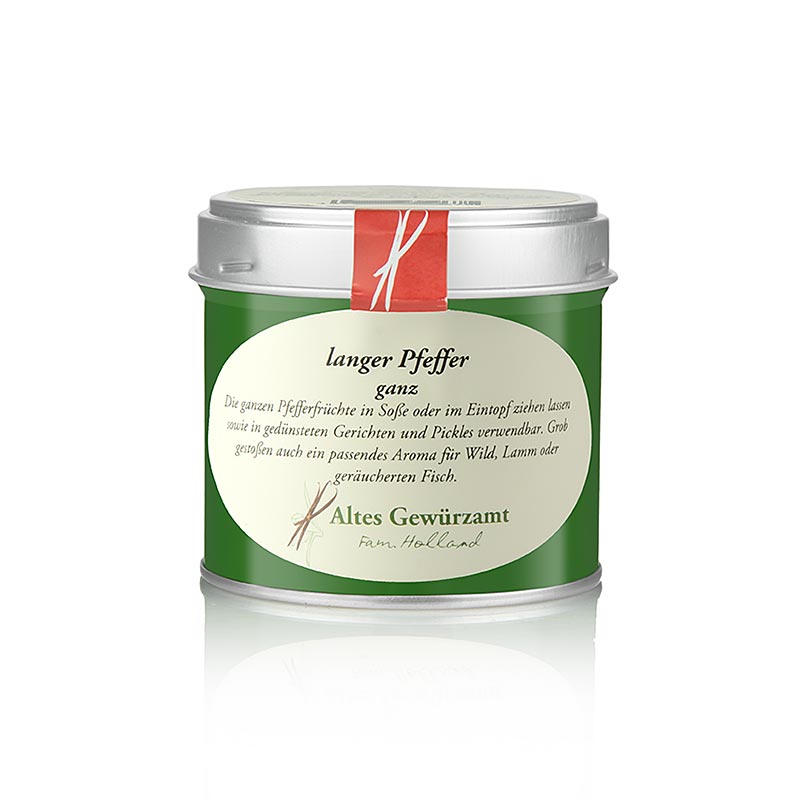 Bengalischer Pfeffer, ganz, Altes Gewürzamt, 70 g - Beschreibung, Verwendung und Rezeptempfehlung im Buch Meine Gewürze von Ingo Holland