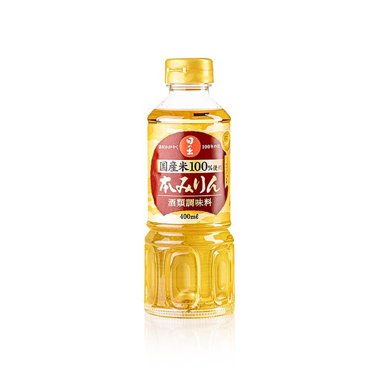 Mirin Hon - vino di riso dolce, condimento alcolico, 14 % vol., Giappone (OGM), 400 ml