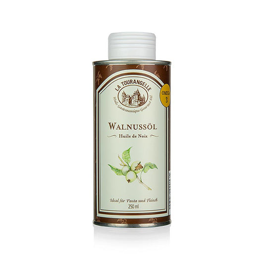 Geröstetes Walnussöl von La Tourangelle, 250 ml - Ein authentisches Geschmackserlebnis mit aromatischen Würzölen auf Raps-, Oliven- und Sonnenblumenbasis