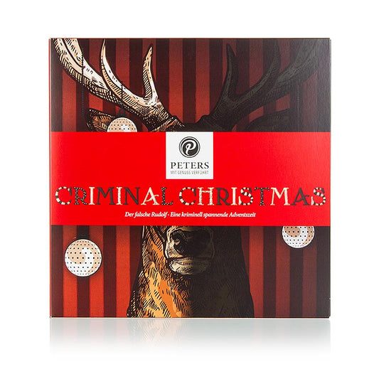 Adventskalender "Criminal Christmas 4" - u.Buch, mit Alkohol, Peters, 255 g