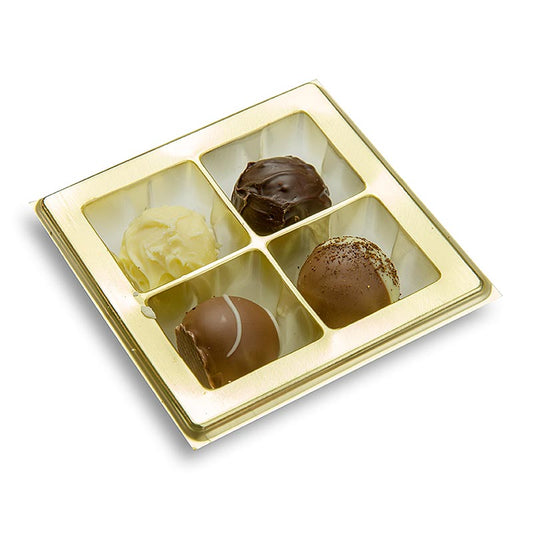 Weihnachts Pralinen - "Weihnachtsfreuden", Trüffelauslese, mit Alkohol, Peters, 50 g