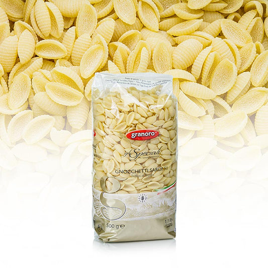 Hochwertige Pasta aus feinstem Hartweizen, perfekt für Soßen, in 20 praktischen 500-g-Portionen verpackt, ideal für Gastronomen