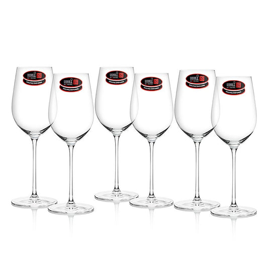 Riedel Veritas Glas - Riesling/Zinfandel (0449/28) im Geschenkkarton, 6 St - Perfektes Glas für fruchtige Rotweine oder blumige Weißweine, maschinell gefertigt, spülmaschinenfest, Höhe: 235mm, Füllmenge: 395 ccm