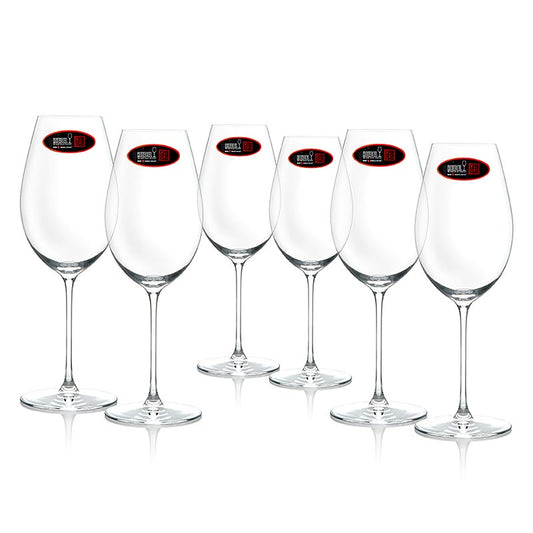 Riedel Veritas Glas - Sauvignon Blanc (0449/33), im Geschenkkarton, 6 St - Maschinell gefertigtes Sauvignon Blanc Glas der ultraleichten Glasserie Riedel Veritas, ideal für den alltäglichen Gebrauch, harmonische Kombination von Frucht und Säure, spülmaschinenfest, Höhe: 235 mm, Füllmenge: 440 ccm