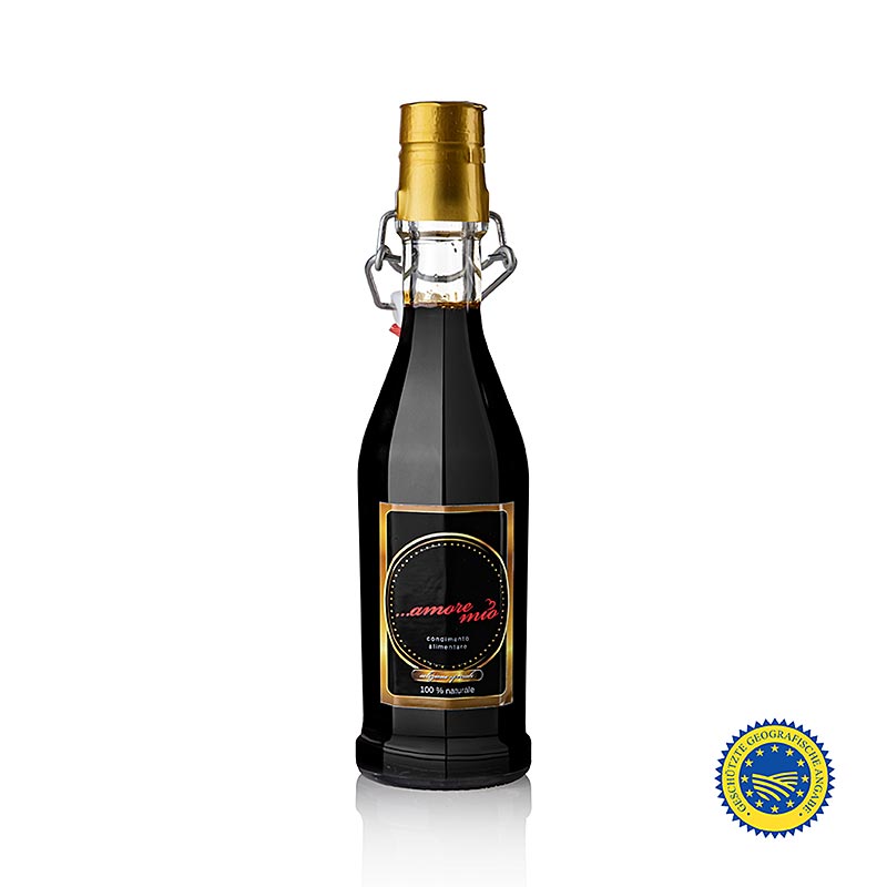 Vinaigre balsamique IGP « Amore Mio », 13 ans d'âge, acidité minimale de 6 %, 250 ml