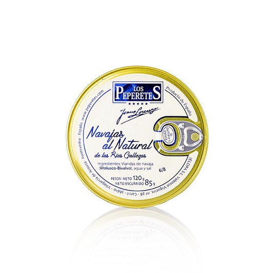 Couteaux d'espadon - Navaja de Finisterre, Jelo, Los Peperetes, 120 g