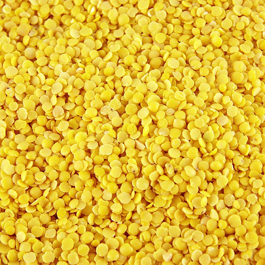 Gelbe, kleine Linsen, 5 kg, ideal für mediterrane, türkische und asiatische Küche, cremige Konsistenz, mild-nussiger Geschmack, perfekt für Pürees und Eintöpfe