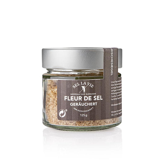 Fleur de Sel, geräuchert, Sel la Vie, 125 g