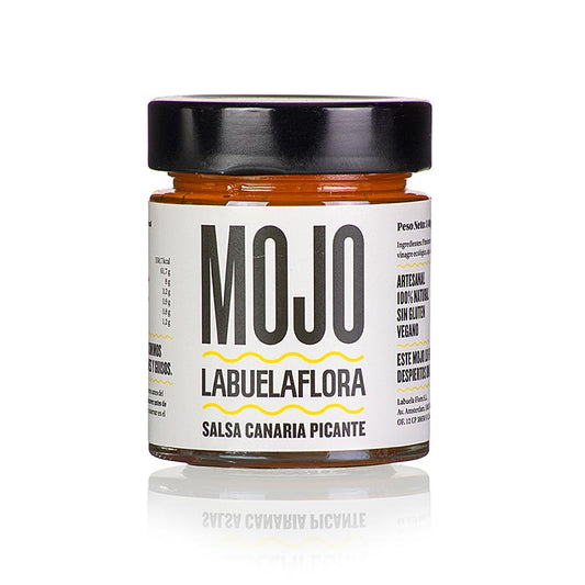 Mojo Picante, salsa rossa piccante delle Canarie, Labuelaflora, 140 g