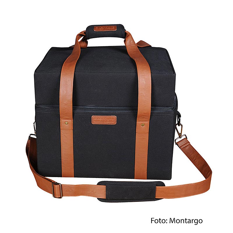 Transporttasche CUBE, schwarz, everdure montargo / Heston Blumenthal, ideal für unterwegs