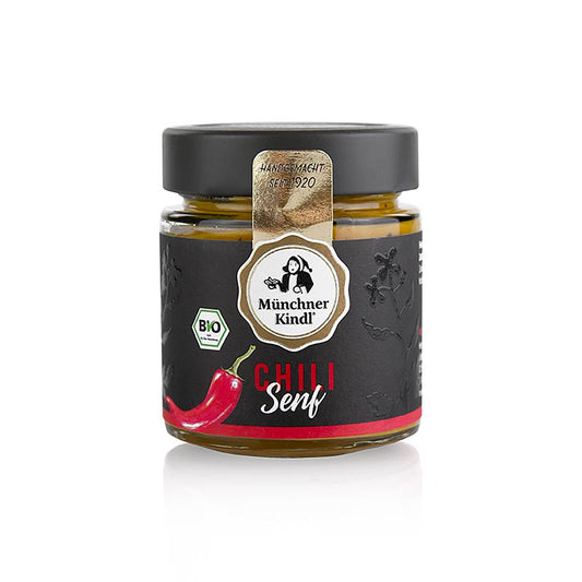 BIO veganer Münchner Kindl Chilisenf, ideal für Sandwiches und Dressings
