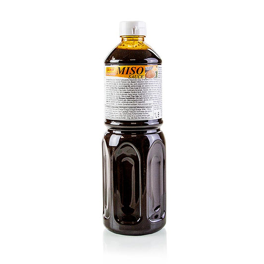 Miso-Sauce von Nihon Shokken, Japan, 1 l - vielseitiger Geschmacksstar aus Japan, perfekt für gegrilltes Fleisch, frischen Fisch und Sushi, großzügige Menge für kulinarische Experimente, entdecken Sie die Welt der japanischen Küche