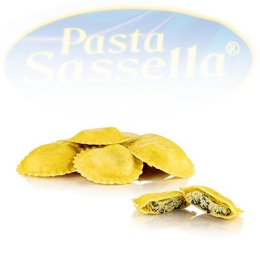 Agnolotti freschi ripieni di aglio orsino, Sassella, prodotti di stagione, 500 g