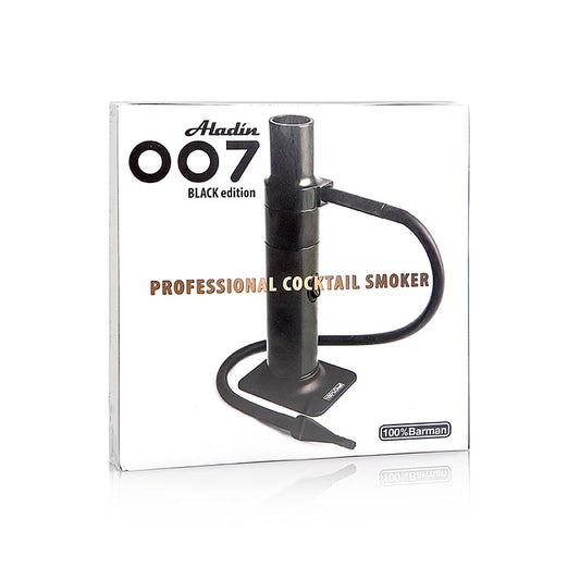 Pipa da fumo Aladin 007, nera, 100% Chef, 1 pz.