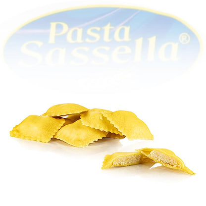 Ravioli freschi ripieni di asparagi, Sassella, prodotti di stagione, 500 g