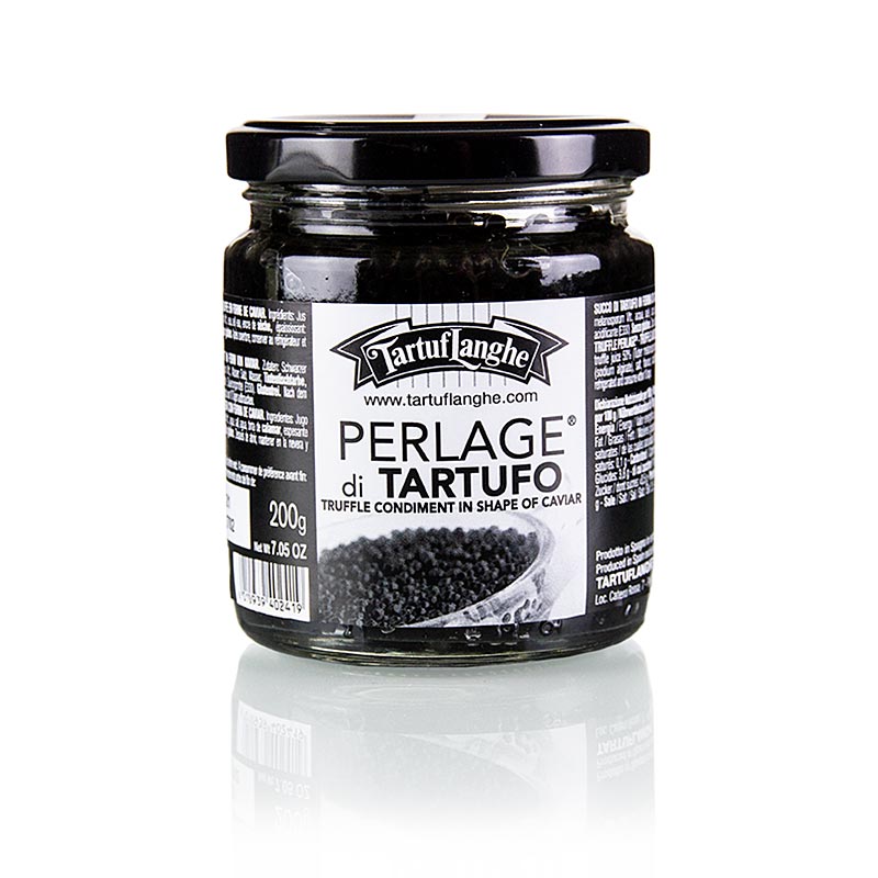 Tartuflanghe  Caviale al tartufo - "Perlage di Tartufo", a base di succo di tartufo invernale, 200