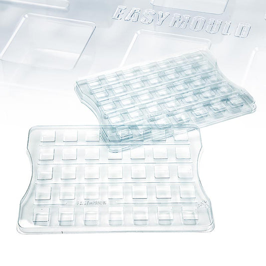 Easymould Cuadrado Mulden Trays, 27x18x2cm, 100% Chef (60/0012), 3 St: Hochwertige Mulden-Trays für beeindruckende kulinarische Kreationen, ideal für Präsentation und Servieren, strapazierfähiges Material, 100% Chef-Markenqualität Kaufen Sie in der Schweiz