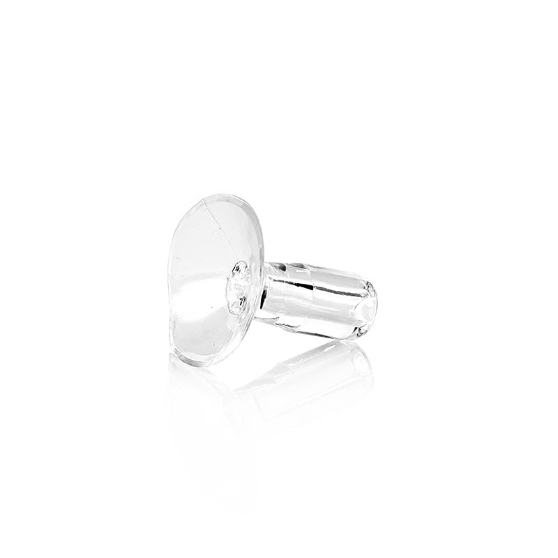 Sukkerpack - Ventouses Supports pour pipettes, transaparent, 3x3cm, 100 pces