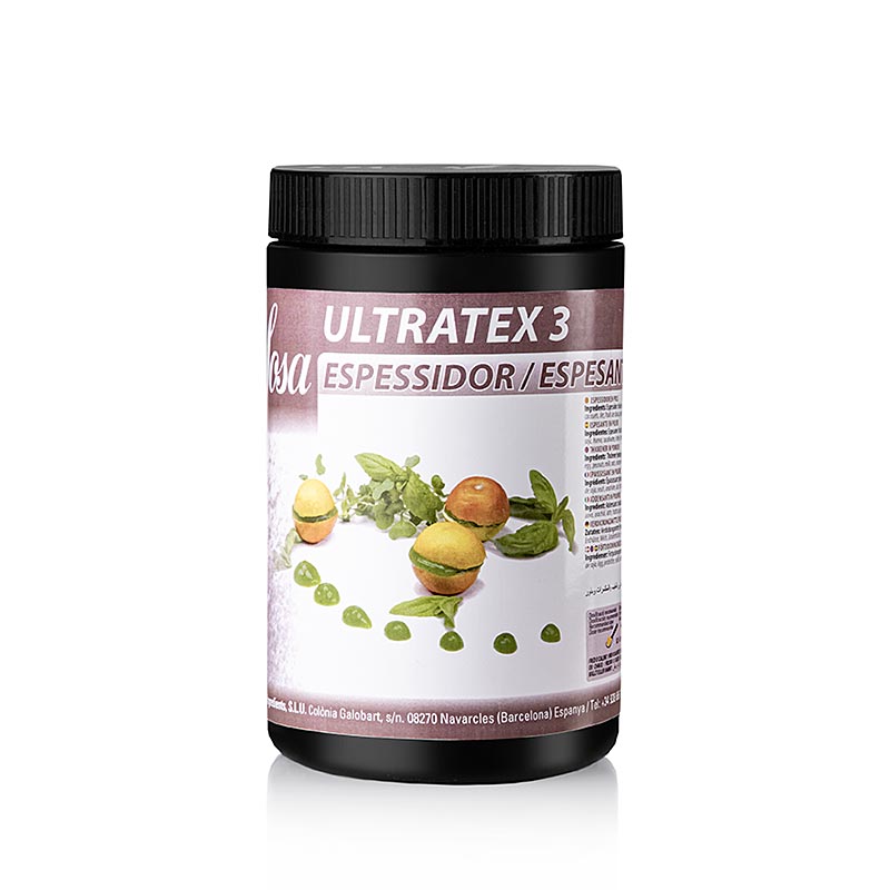 Ultratex 3, Tapiokastärke, Verdickungsmittel für Kaltes, 400 g - Produkt zur Herstellung von Saucen, Pürees, Toppings und Gebäckzubereitungen durch Hinzufügen in Flüssigkeiten Kann auch für knusprige dünnen Scheiben getrocknet werden
