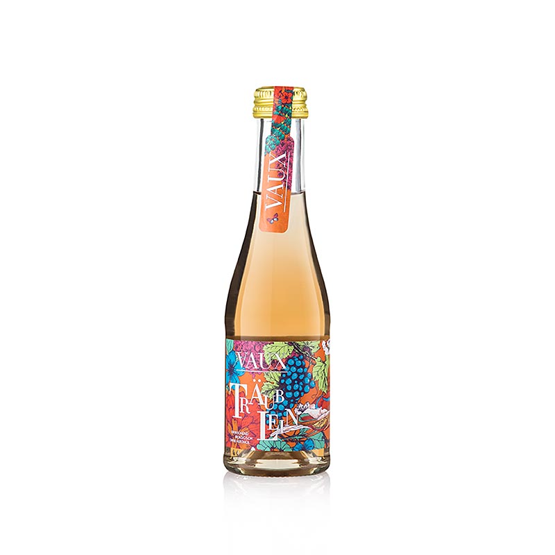 Schloss Vaux Träublein, alkoholfrei (mit Kohlensäure), BIO, 200 ml - Ein erfrischend würziges, alkoholfreies Getränk mit vielschichtigen Trauben-Aromen, einem Hauch Cassis, Getreideduft und Malznoten Verfügbar auch in 0,75l Flaschen 45782