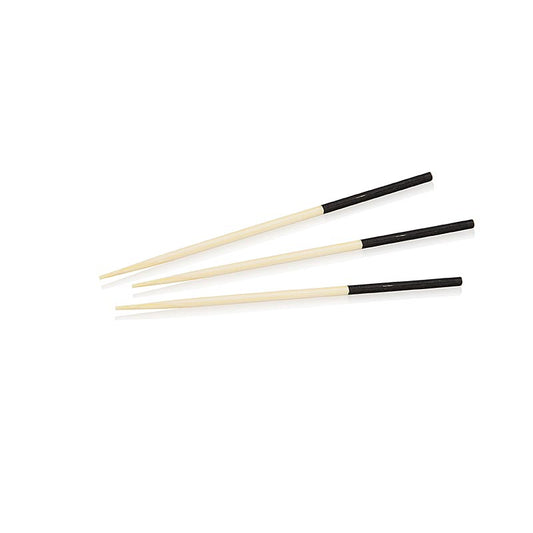 Spiedini di legno, con estremità di colore nero, 7 cm, 500 pz.