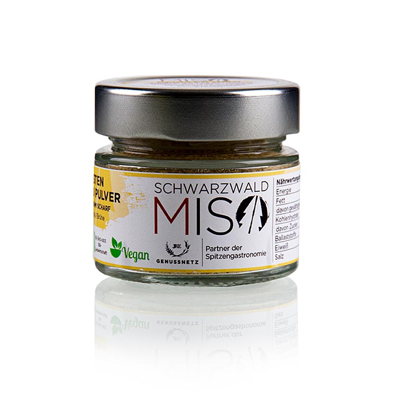 Miso Gerste Pulver, würzig malzig, Schwarzwald Miso, BIO, 30 g - Bio-zertifiziert, vielseitig in der Küche einsetzbar, ideal für authentische und gesunde Gerichte, direkt aus dem Schwarzwald