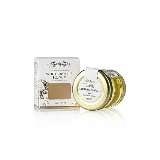 Tartuflanghe miel d'acacia, clair, à la truffe blanche & arôme, 40 g