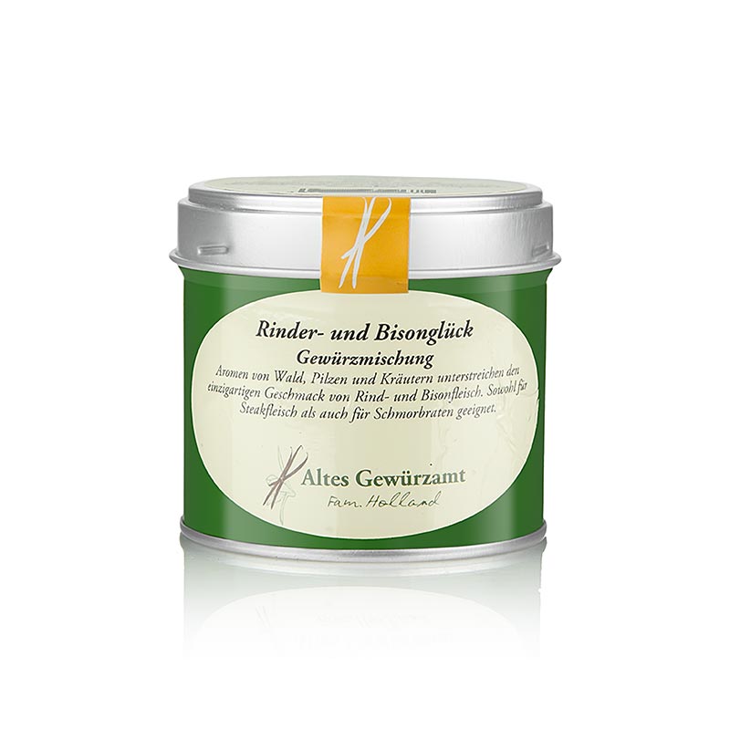 Gewürzmischung Rinder- und Bisonglück, Altes Gewürzamt, 70 g, verleiht besonderes Aroma in der Küche