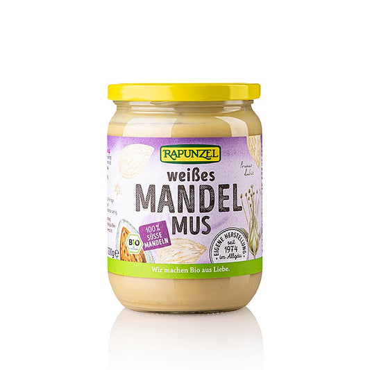 Crema di mandorle, bianca, vegana, Rapunzel, biologica, 500 g