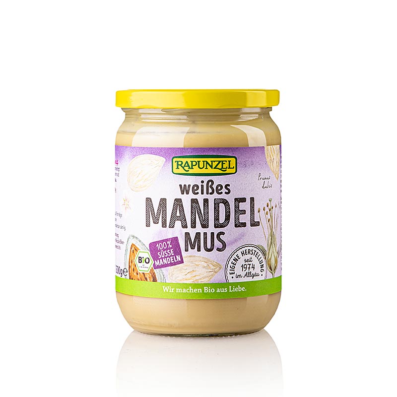 Pâte d'amandes blanche, végétalien, Rapunzel, bio, 500 g