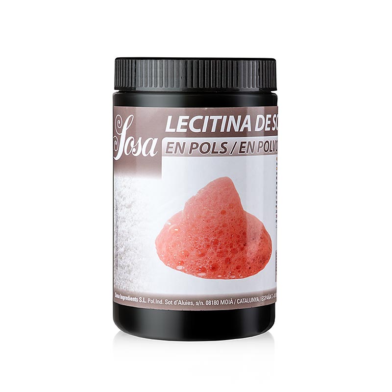 Sojalecithin (Lecitina de Soja), 400 g - Texturgeber zum Aufschäumen von Flüssigkeiten, stabilisiert Schäume und ist gefrierfest, ideal für die Zubereitung von Bärlauchschaum