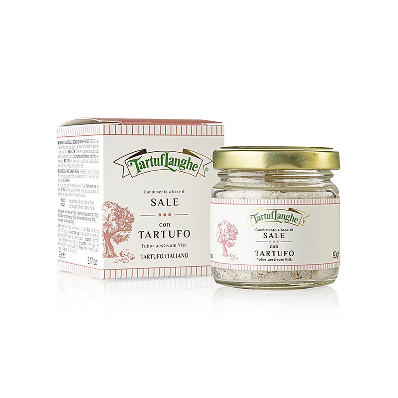 Tartuflanghe  Sale marino francese con tartufo estivo (tuber aestivum), 90 g