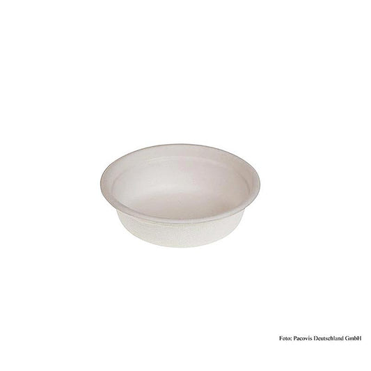 Einweg Naturesse Mini Becher Rund, 30ml, 4,5x5,5x2cm, Zuckerrohr, 1800 St - nachhaltiges und wasserresistentes Einweggeschirr aus Zuckerrohrfasern, geeignet für Mikrowelle und Heissbereich
