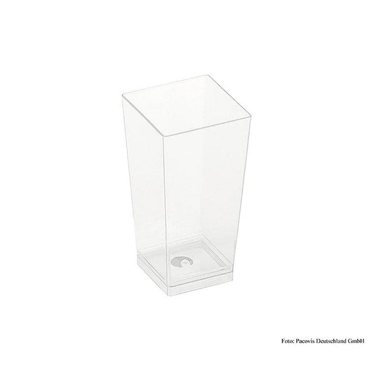 Gobelet jetable Naturesse Kova transparent, 100, 4x 48,2, PLA, 300 pièces