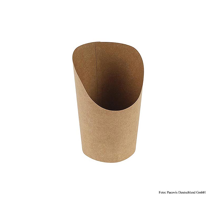 Einweg Naturesse Take Away Wrap Becher, Kraft/PLA, 360ml, 8,5/6x12cm, 1000 St - Leichter Einwegbecher aus Kraftpapier und PLA-Kunststoff, ideal für Picknicks und Einmalgebrauch