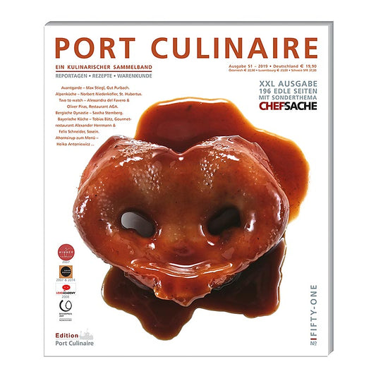 Port Culinaire - Gourmet Magazin, Ausgabe 51, 1 St - Ein inspirierendes Gourmet-Magazin mit exklusiven Einblicken in die Welt der Spitzenköche, kreativen Rezepten, kulinarischen Innovationen, edler Fotografie und ansprechendem Design Perfekt für Feinschmecker auf der Suche nach neuen kulinarischen Trends und Rezepten Erhältlich in der Schweiz