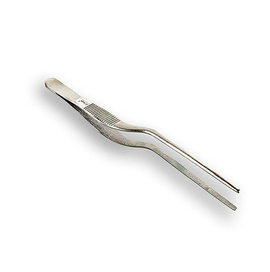 Pinzette, doppio offset, 14 cm, acciaio inox, Triangle Tools, 1 pz.