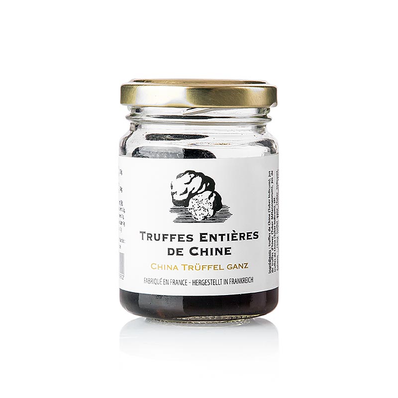 Asia-Trüffel, ganz, in Wintertrüffelsaft, Gaillard, 50 g - hochwertige Trüffelprodukte von Gaillard, einschließlich frischer, eingelegter und öliger Trüffel, sowie Sommertrüffel aus Frankreich, für eine kulinarische Verwöhnung