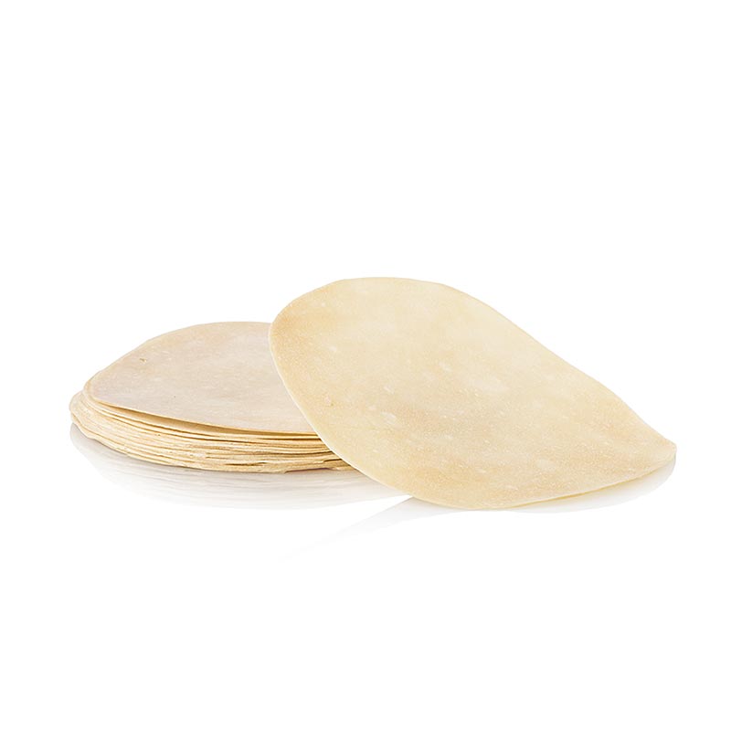 Pappadums, natur, ø 15cm, Heera/Balah, 200 g, 15 St – traditionell indisches Linsenmehl-Cracker, ideal als Snack oder Beilage, ungewürzt, 2-3 Sekunden in heißem Fett ausbacken